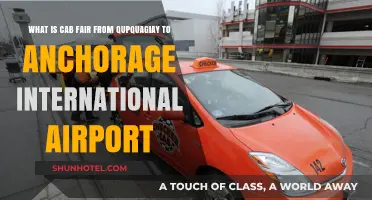 Cab Fare from Qupquagiay to Anchorage Airport: Cost Guide