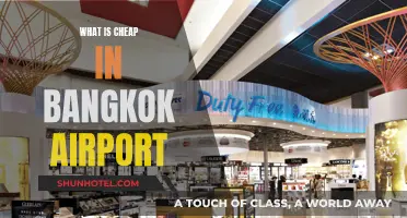 Bangkok Airport: Affordable Shopping and More