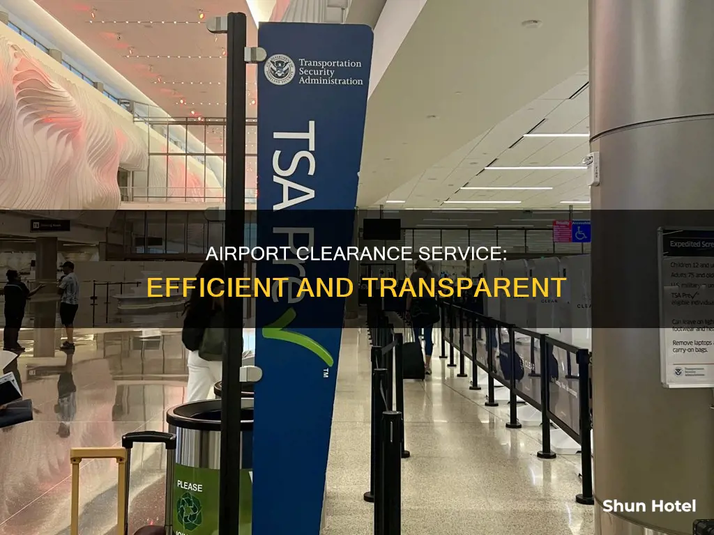 what is clear airport clearance service