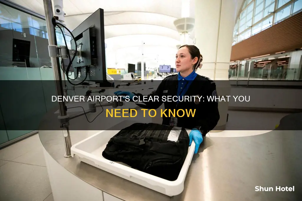 what is clear at denver airport