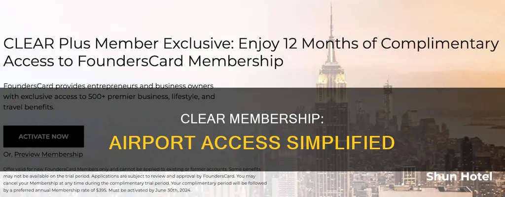 what is clear membership at airport