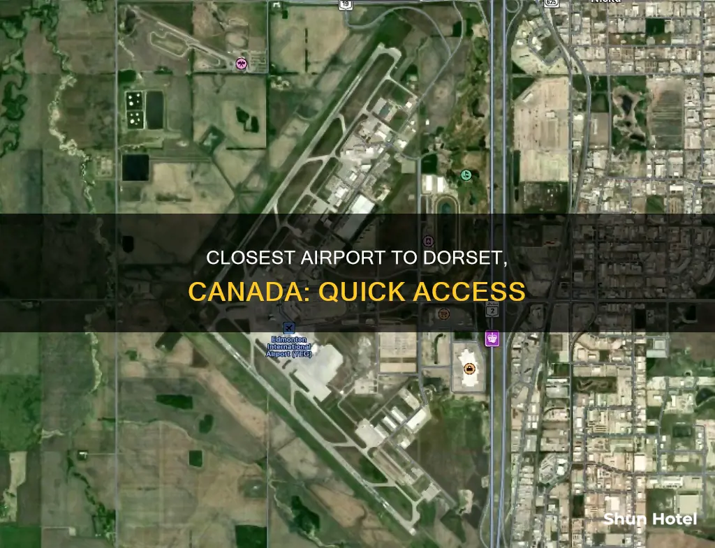 what is closest airport to dorset canada