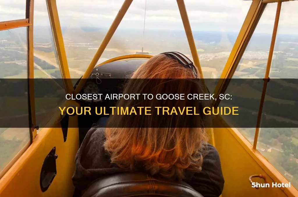what is closest airport to goose creek south carolina