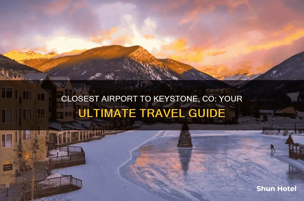 what is closest airport to keystone co