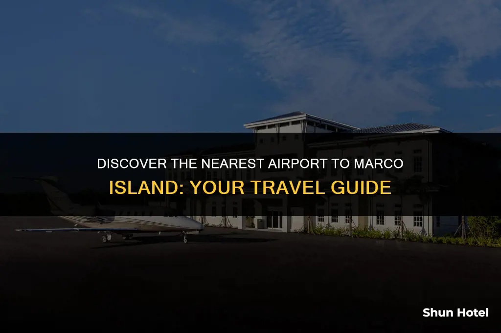 what is closest airport to marco island