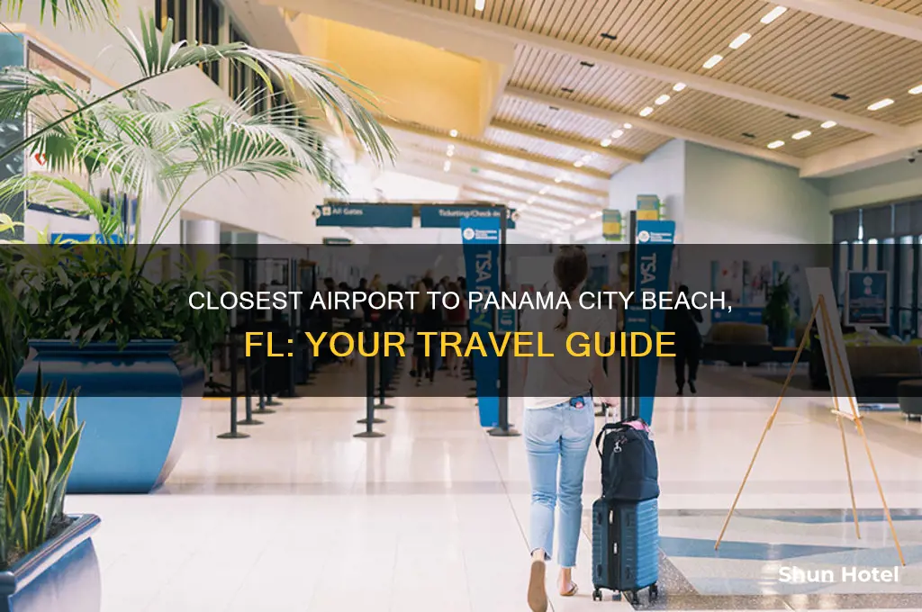 what is closest airport to panama city beach fl