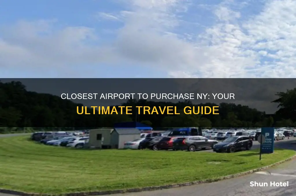 what is closest airport to purchase ny