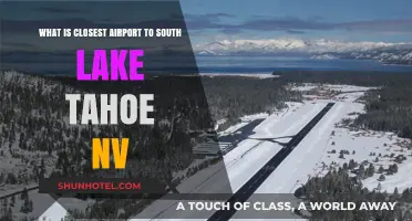 Closest Airport to South Lake Tahoe NV: Your Travel Guide