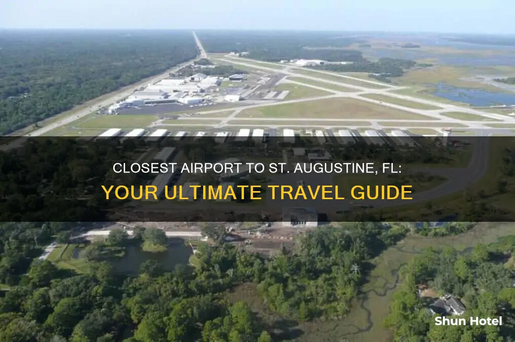 what is closest airport to st augustine fl