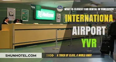 Closest Car Rental Options at Vancouver International Airport (YVR)