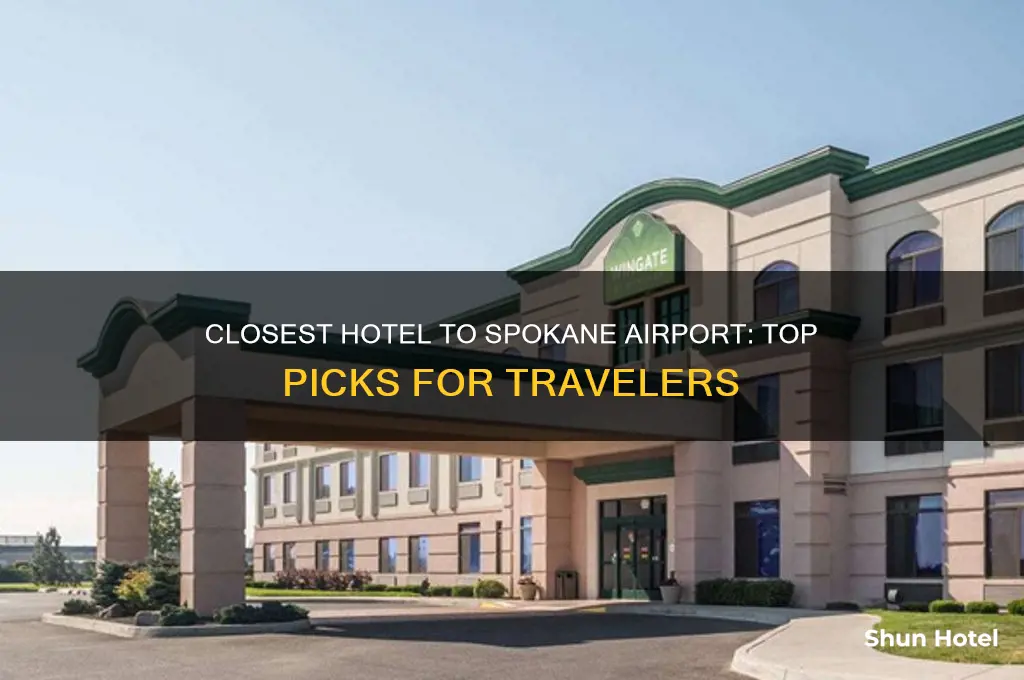 what is closest hotel to spokane airport