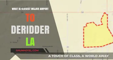 Closest Major Airport to DeRidder, LA: A Quick Travel Guide