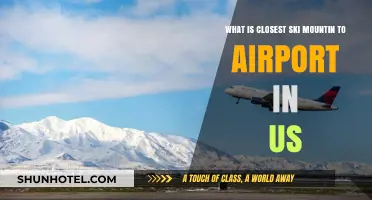 Closest Ski Mountains to US Airports: Quick Access to Slopes