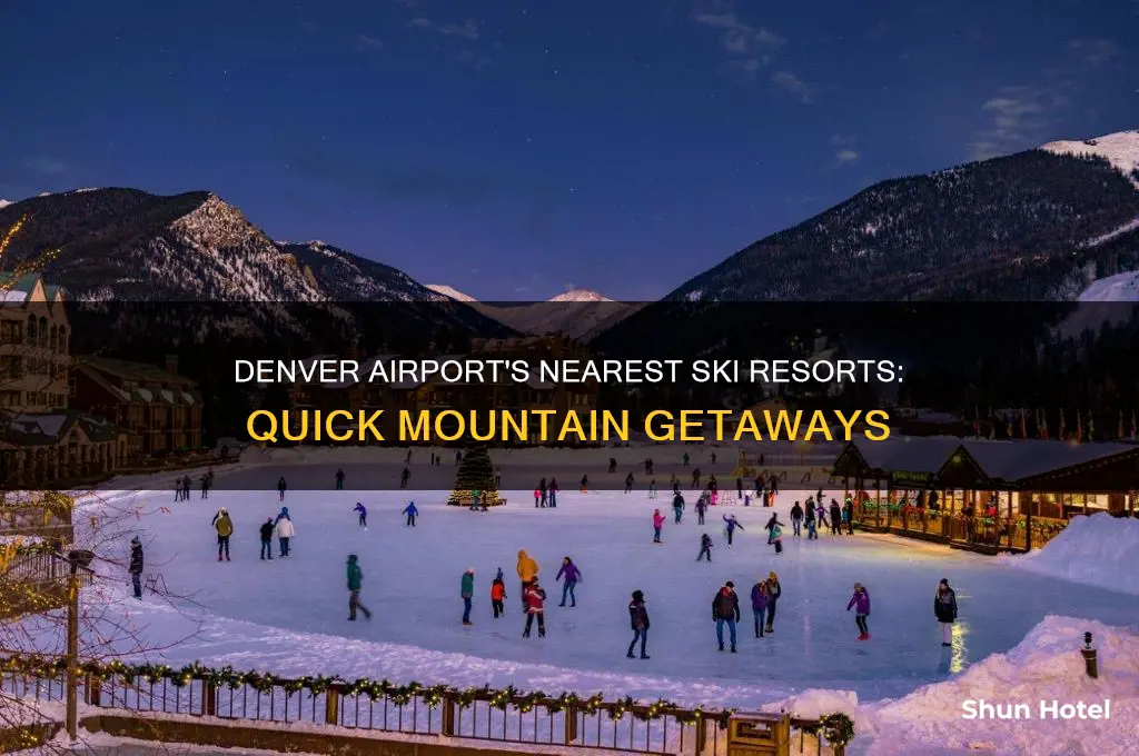 what is closest ski resort to denver airport