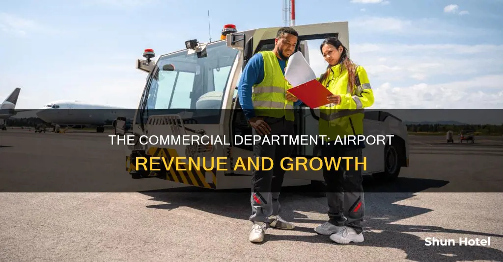 what is commercial department in airport