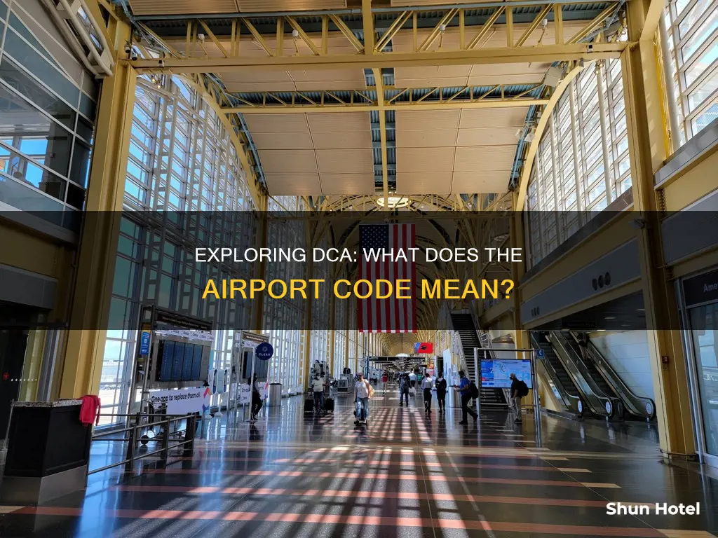 what is dca airport stand for