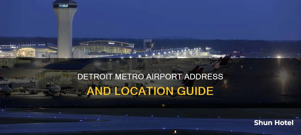 what is detroit metro airport address