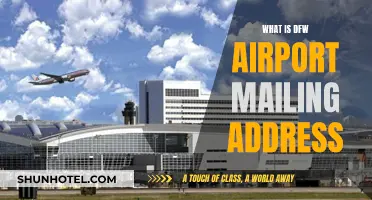 DFW Airport Mailing Address: A Guide