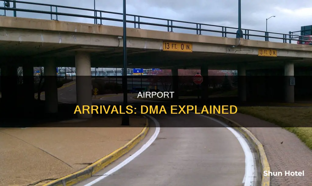 what is dma in airport arrivals