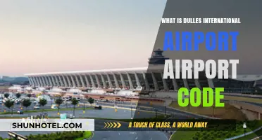 Dulles International Airport Code: Unveiling IAD's Unique Identifier