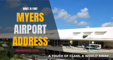 Fort Myers Airport Address and Location Guide