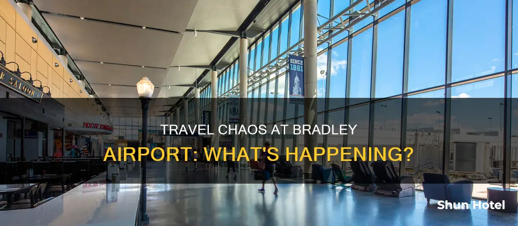 what is happening at bradley airport