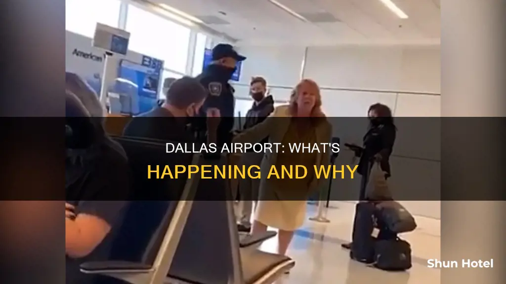 what is happening at dallas airport