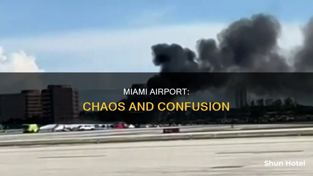 what is happening at miami airport