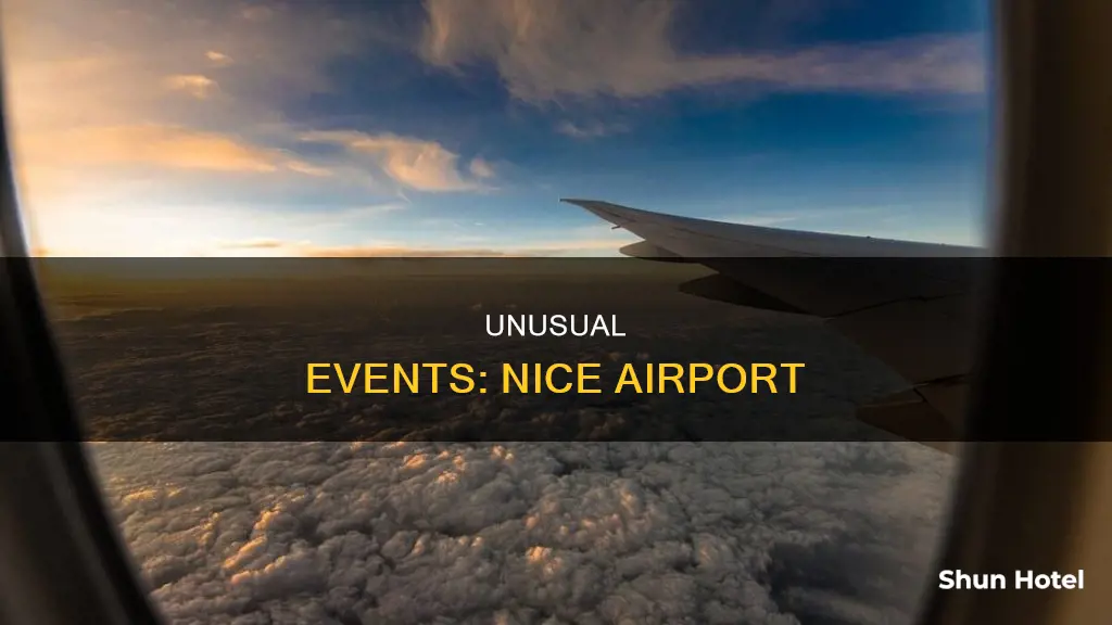 what is happening at nice airport