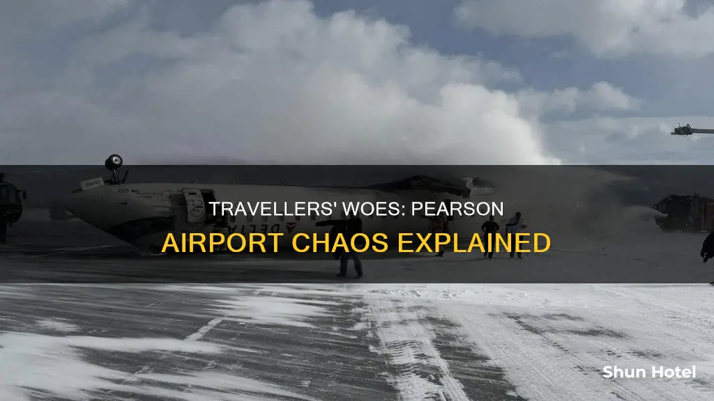 what is happening at pearson airport
