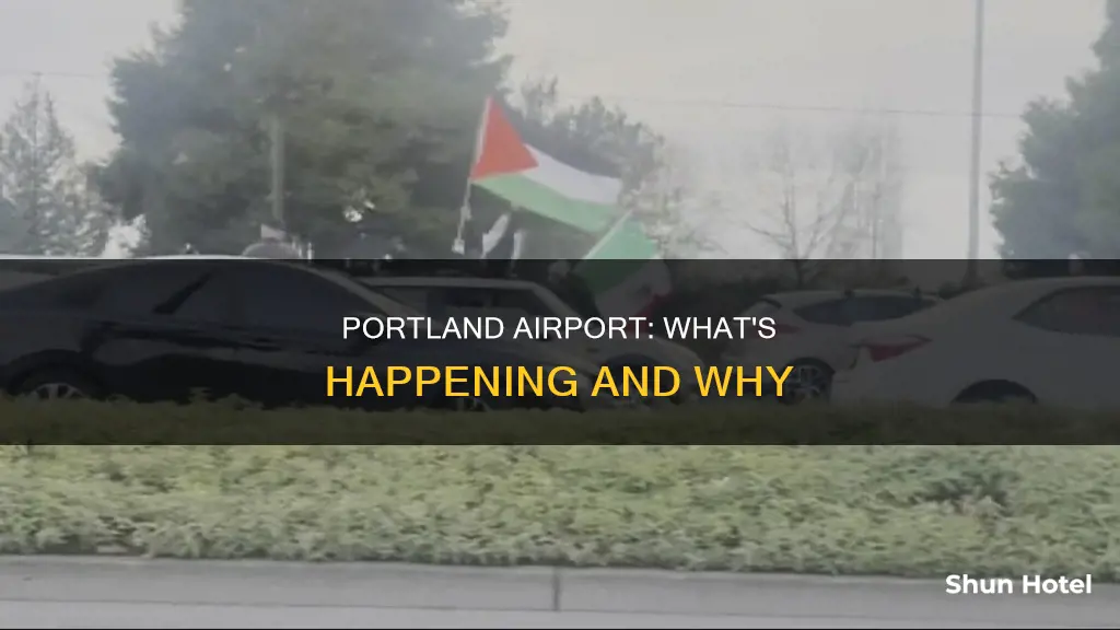 what is happening at portland airport