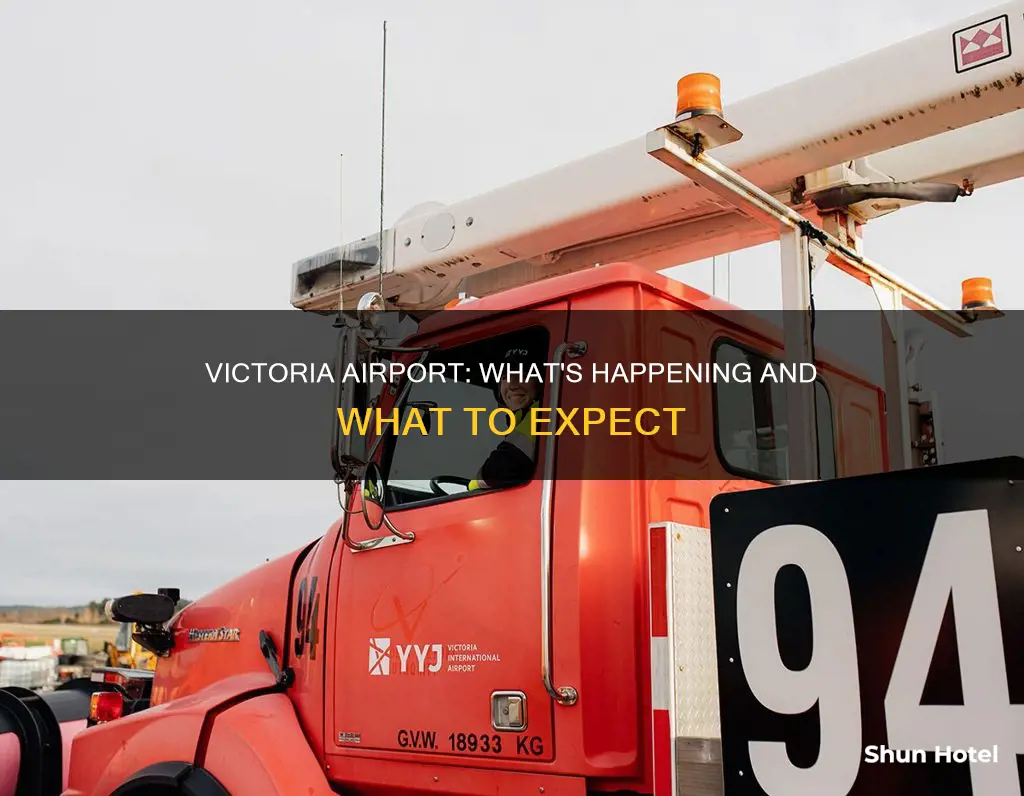 what is happening at victoria airport