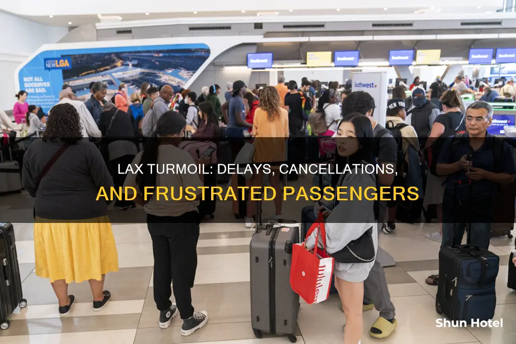 what is happening in la airport