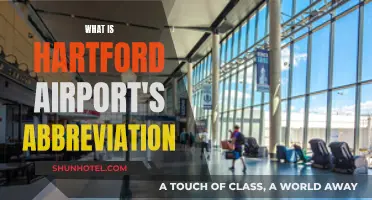 Hartford Airport: Unraveling the Mystery Behind Its Abbreviation