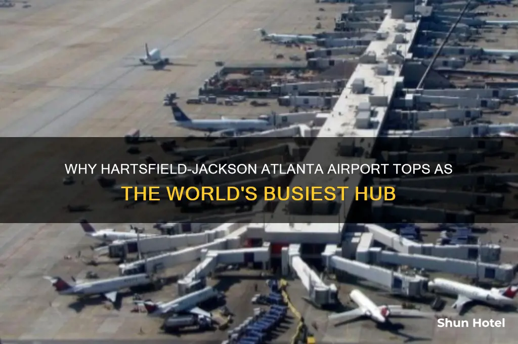 what is hartsfield jackson international airport the biggest