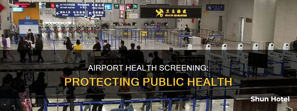 what is health screening at airport