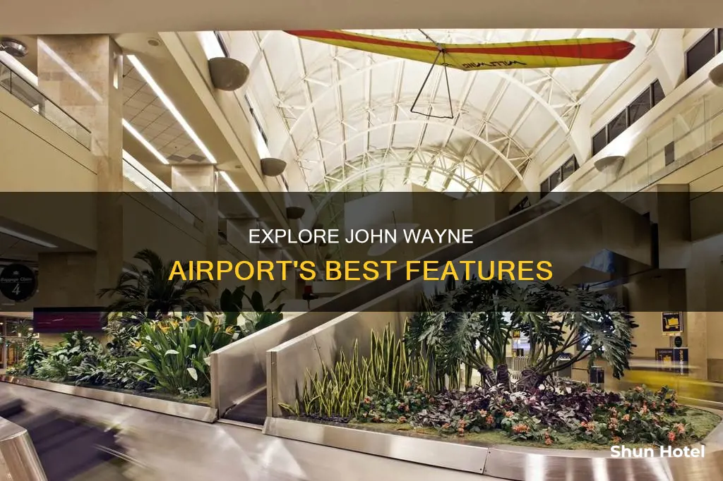 what is inside john wayne airport