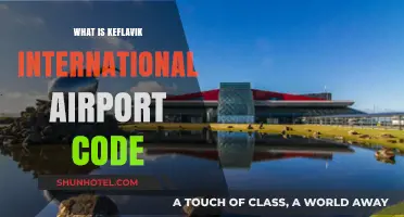 Discover Keflavik International Airport's Unique Code and Location