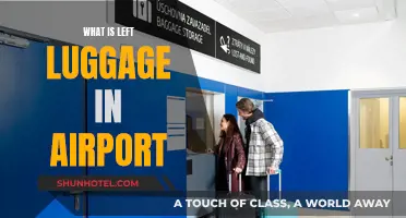 Left Luggage Service: Airport Convenience