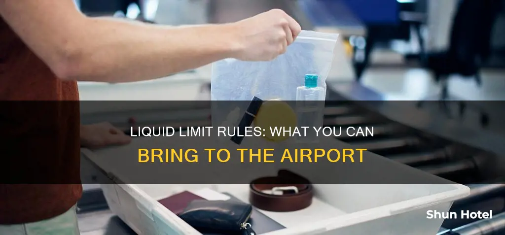 what is liquid limit at airport
