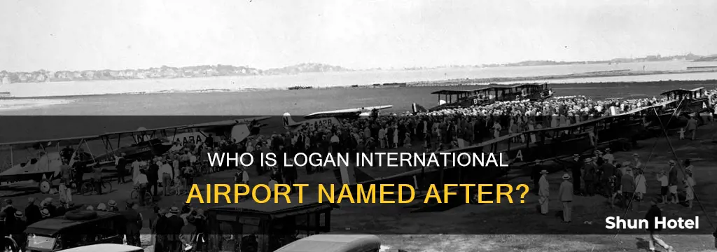 what is logan airport named after