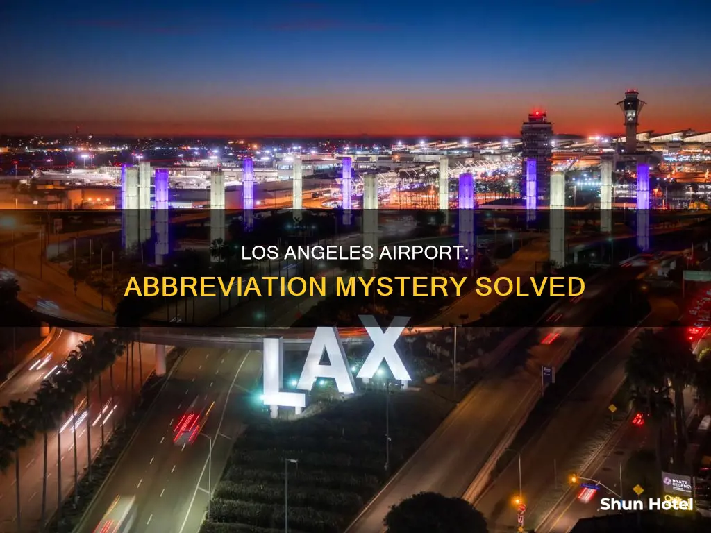 what is los angeles airport abbreviation