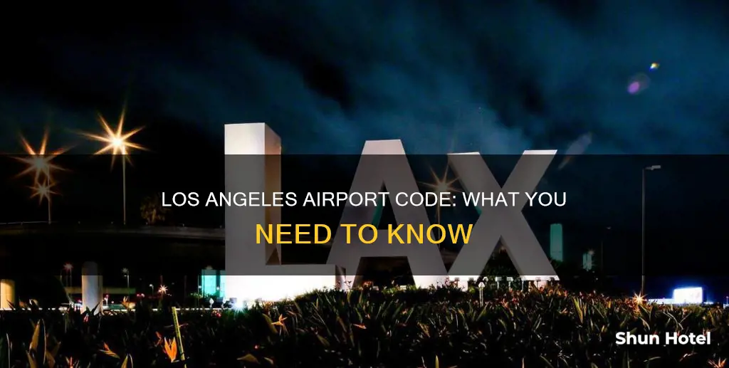what is los angeles airport code