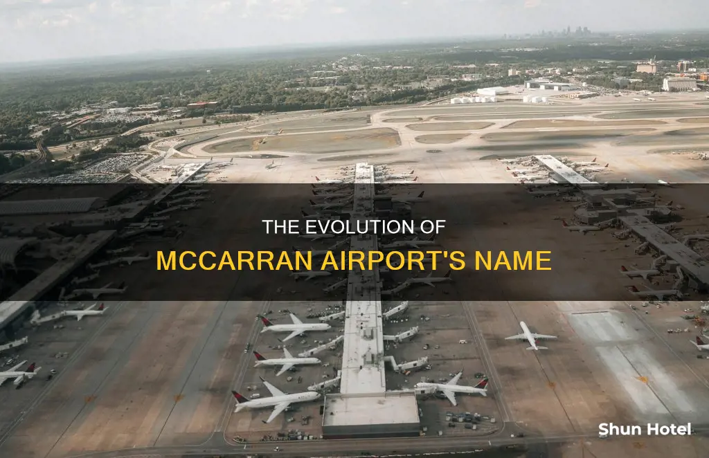 what is mccarran airport called now