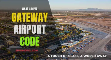 Mesa Gateway Airport: Code and Quick Facts