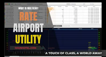 Airport Utility Multicast Rate: What's the Deal?