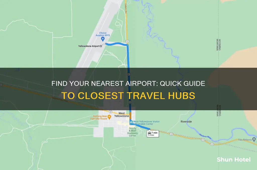 what is my closest airport