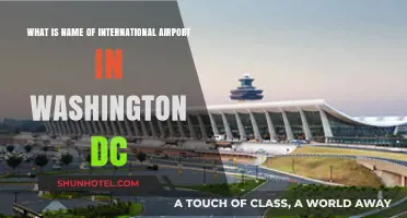 Discovering Washington DC's International Airport: Name and Location Guide