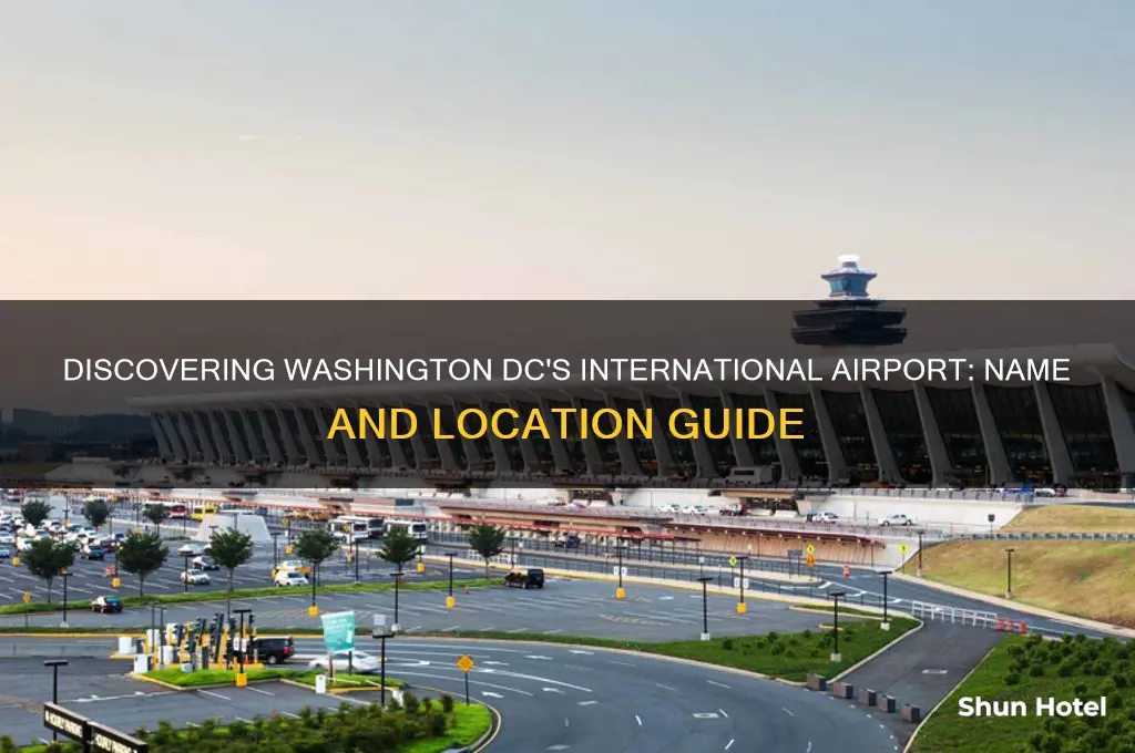 what is name of international airport in washington dc