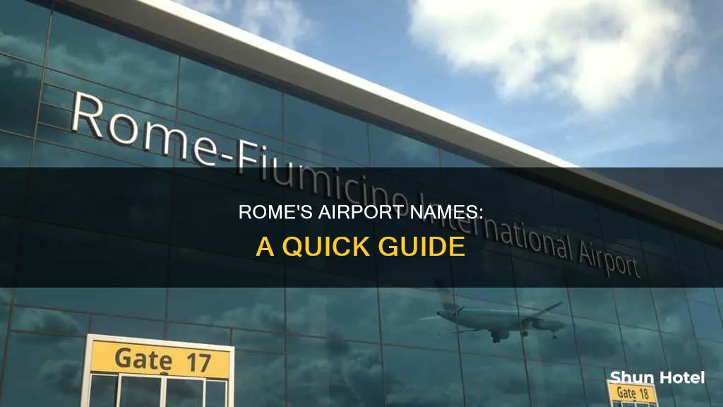 what is name of rome airport